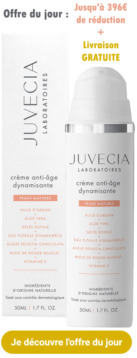 Acheter la crème anti-âge JUVECIA sur le site officiel